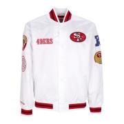 Mitchell & Ness NFL Hometown Bomber Jacka Vit White, Herr