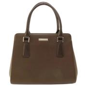 Burberry Vintage Pre-owned Laeder handvskor Brown, Dam