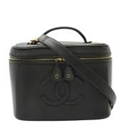 Chanel Vintage Pre-owned Laeder chanel-vskor Black, Dam