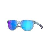 Oakley Stonewash Transparent Solglasögon med Prizm Safir Lins Blue, He...