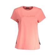 North Sails Stiligt Rosa Ekologisk Bomull T-shirt Pink, Dam