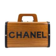 Chanel Vintage Pre-owned Tyg chanel-vskor Brown, Dam