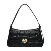 Love Moschino Svart PU Axelväska Jc4126Pp1Llj Black, Dam