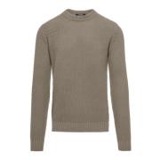 BomBoogie Varm Crew Neck Sweater Gray, Herr