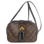 Louis Vuitton Vintage Pre-owned Canvas axelremsvskor Brown, Dam