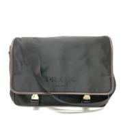 Prada Vintage Pre-owned Tyg prada-vskor Black, Dam