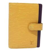 Louis Vuitton Vintage Pre-owned Laeder hem-och-kontorstillbehr Yellow,...