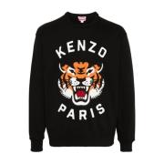 Kenzo Svart Sweatshirt Aw24 Herrmode Black, Herr