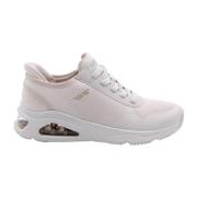 Skechers Wafel Sneaker Beige, Dam