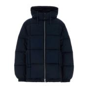 A.p.c. Vadderad Navyblå Bomulls Jacka Blue, Dam