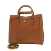 Gucci Vintage Pre-owned Laeder gucci-vskor Brown, Dam