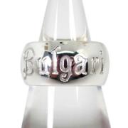 Bvlgari Vintage Pre-owned Silver ringar Gray, Dam