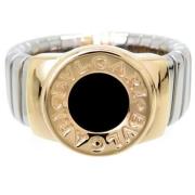 Bvlgari Vintage Pre-owned Metall ringar Gray, Herr