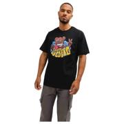 Iceberg 5D Cartoon T-shirt Herr Svart Black, Herr