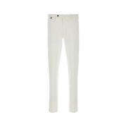 PT Torino Stretch Bomull Vita Byxor White, Herr