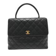 Chanel Vintage Pre-owned Laeder chanel-vskor Black, Dam