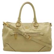 Prada Vintage Pre-owned Laeder prada-vskor Beige, Dam