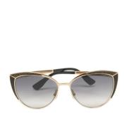 Jimmy Choo Pre-owned Pre-owned Acetat solglasgon Black, Dam