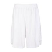 Balenciaga Sporty B Bermuda Shorts White, Herr