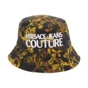 Versace Jeans Couture Barock Hinkhatt Svart Guld Multicolor, Herr