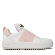 Michael Kors Emmett Strap Slip-On Sneakers White, Dam