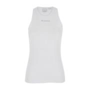 Pinko Vit Tanktop Distinto Stil White, Dam