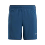 Reebok Löpning 2-i-1 Shorts Blue, Dam