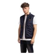 Lyle & Scott Herr Golf Bodywarmer Marinblå Blue, Herr