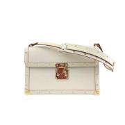 Louis Vuitton Vintage Pre-owned Laeder louis-vuitton-vskor White, Dam