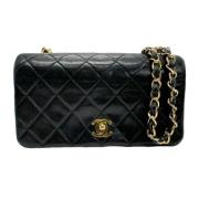 Chanel Vintage Pre-owned Laeder chanel-vskor Black, Dam