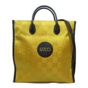 Gucci Vintage Pre-owned Laeder gucci-vskor Yellow, Dam