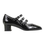 Carel Svarta Mary Janes Pumps Black, Dam