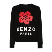 Kenzo Svarta Tröjor för Män Black, Dam