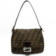 Fendi Vintage Pre-owned Canvas fendi-vskor Brown, Dam