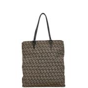 Fendi Vintage Pre-owned Canvas totevskor Brown, Dam