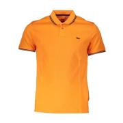 Harmont & Blaine Polo med Kontrastdetaljer Orange, Herr