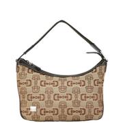 Gucci Vintage Pre-owned Canvas gucci-vskor Brown, Dam