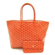 Goyard Vintage Pre-owned Plast totevskor Orange, Dam