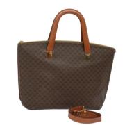 Celine Vintage Pre-owned Laeder handvskor Brown, Dam