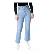 Levi's Högmidjade Bootcut Jeans Blue, Dam