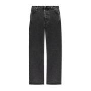 Alexander McQueen Löst sittande jeans Gray, Herr