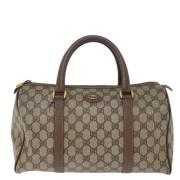 Gucci Vintage Pre-owned Canvas resvskor Beige, Dam