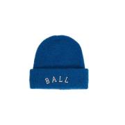 Ball Blå Beanie Mössa Baotilia Tillbehör Blue, Dam