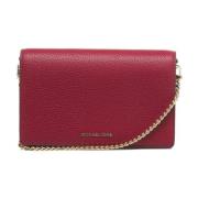 Michael Kors Snygg Jet Set Crossbody Väska Red, Dam