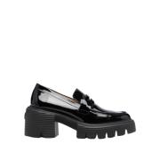 Stuart Weitzman Svarta Moccasins för Kvinnor Black, Dam