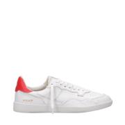 Hidnander Retro Läder Sneakers White, Herr