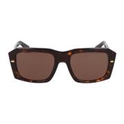 Dolce & Gabbana Oregelbunden Form Solglasögon DG 4430 Brown, Unisex