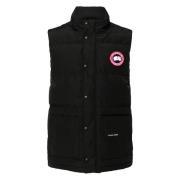 Canada Goose Svart Vinterjacka med Mockakrage Black, Herr