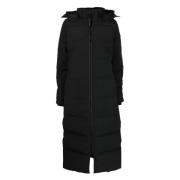 Canada Goose Svart Dunfylld Vinterrock Black, Dam