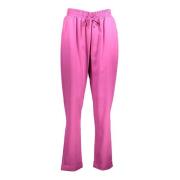 Kocca Rosa Lyocell Jeans & Pant med elastisk midja Pink, Dam